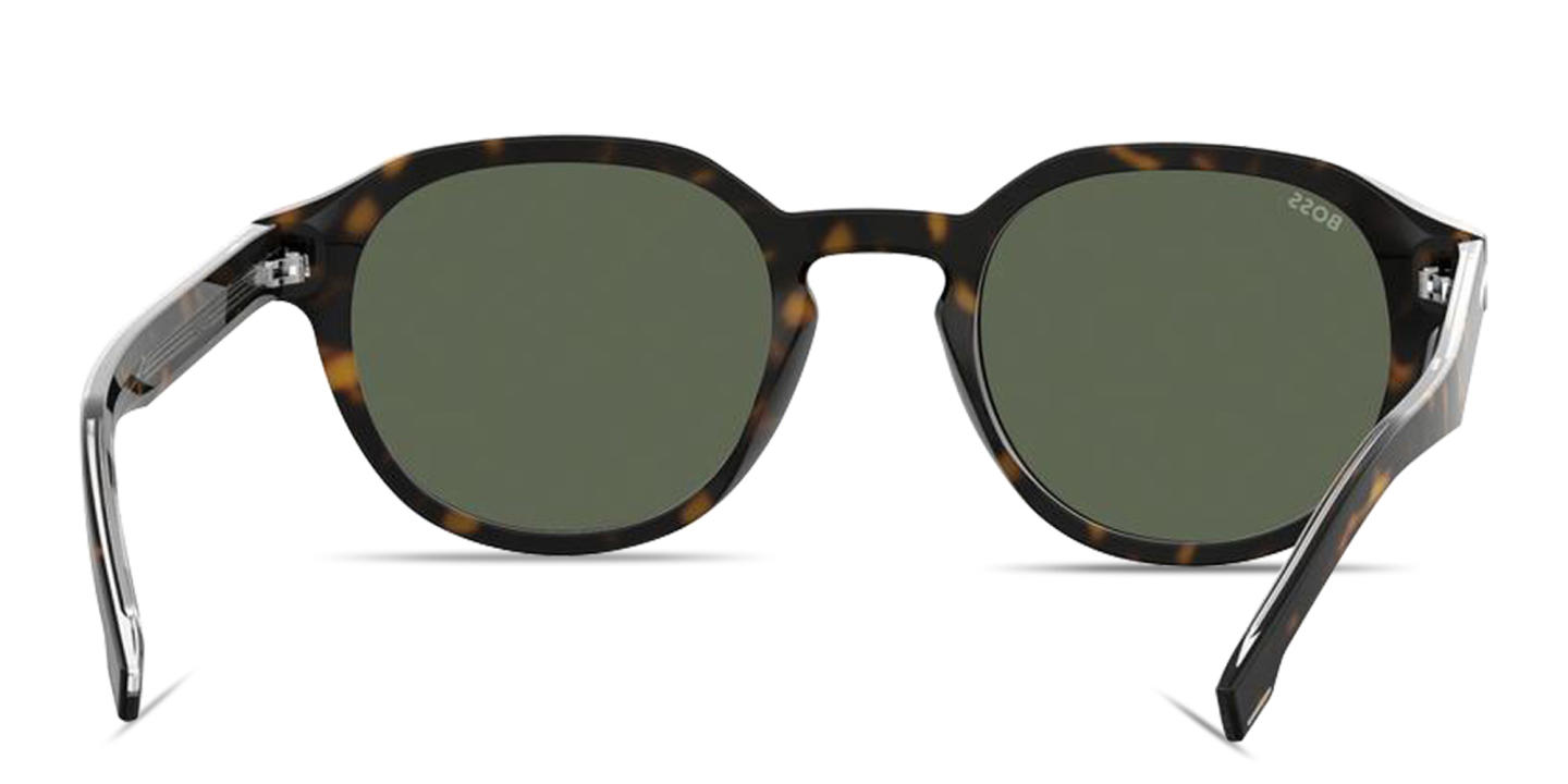 Hugo Boss Logo Lettering Panthos Sunglasses in Havana – Product Photo 3