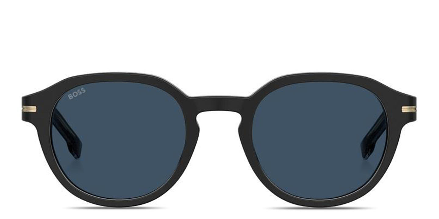 Hugo Boss Logo Lettering Panthos Sunglasses in Black – Product Photo 0