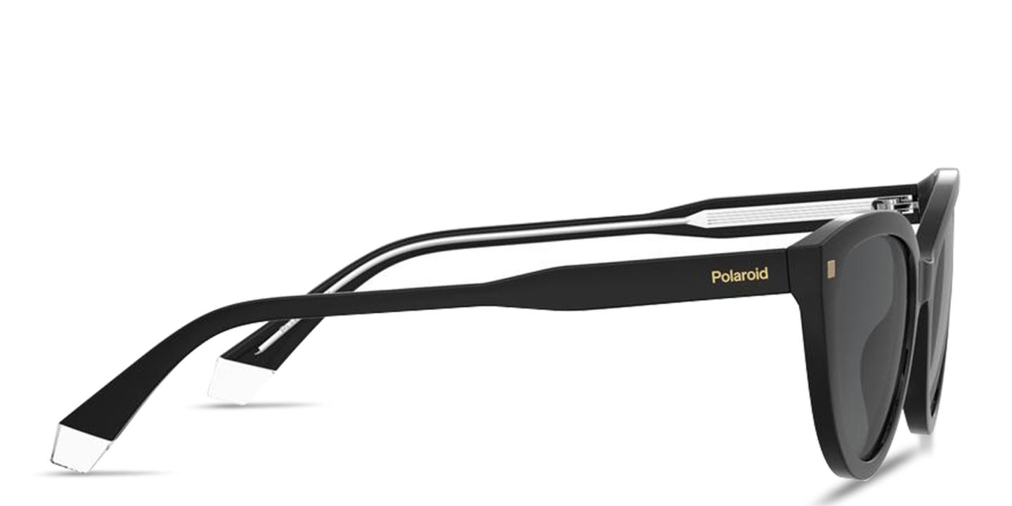 تسوق نظارات شمسية طراز كات آي بشعار العلامة بولارويد بلون أسود أونلاين.