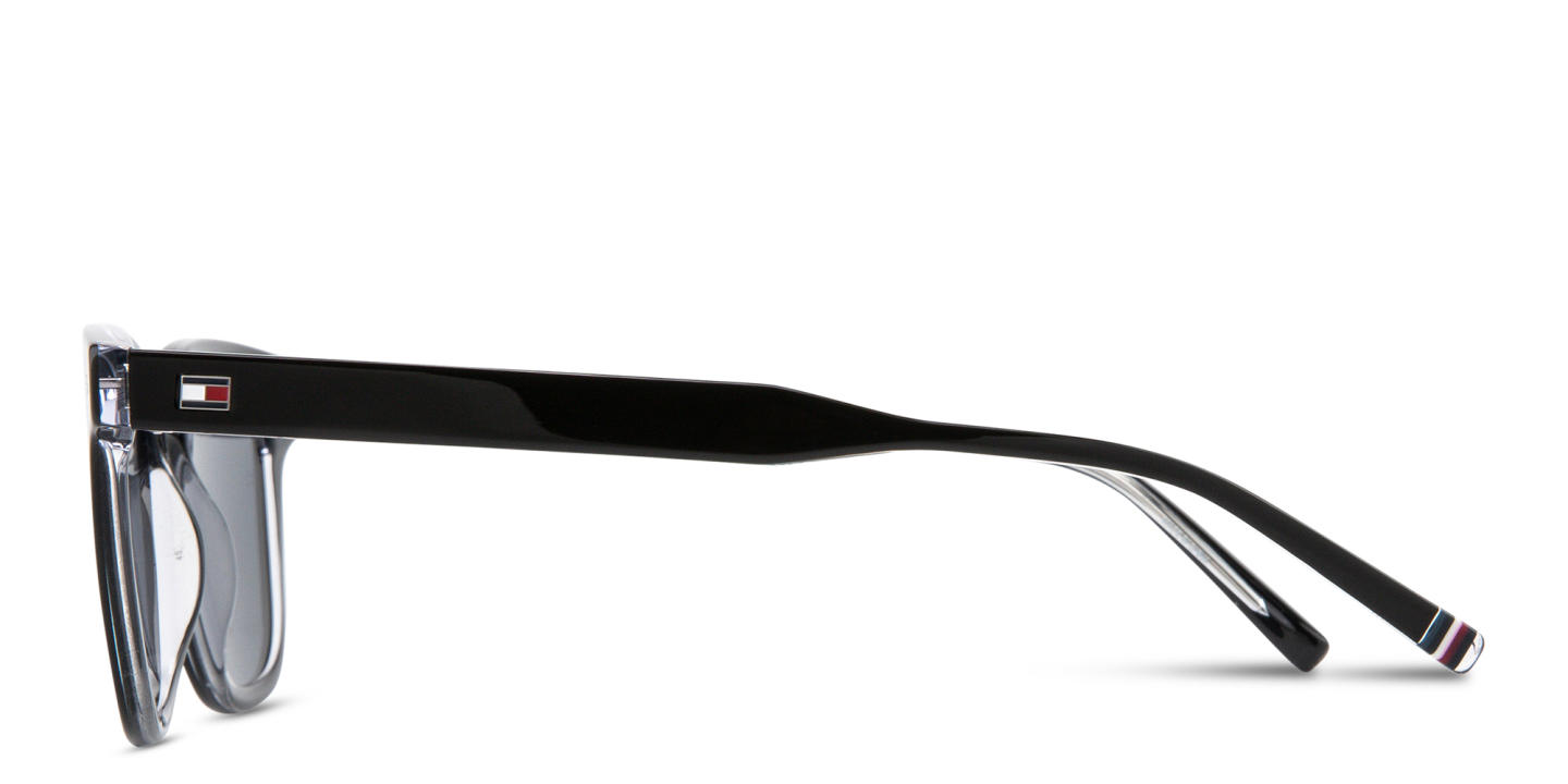 Tommy Hilfiger Flag Logo Square Sunglasses in Black – Product Photo 3