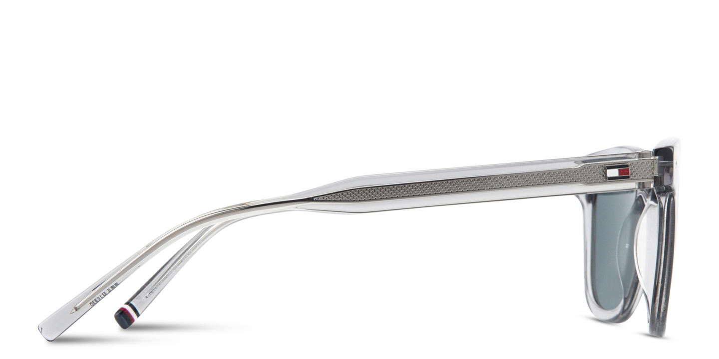 Tommy Hilfiger Flag Logo Square Sunglasses in Grey – Product Photo 2