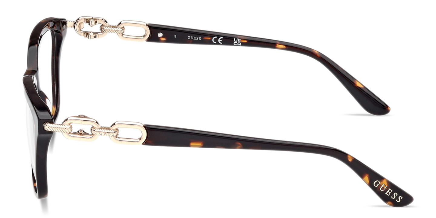 Guess Cat-Eye Eyeglasses in Havana – Product Photo 2