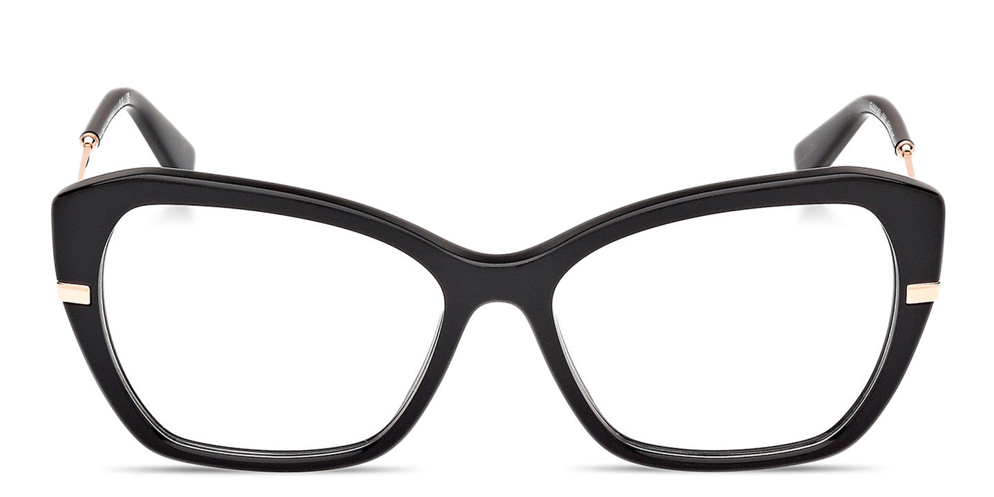 Shop Guess G Motif Cat-Eye Eyeglasses in Black online.