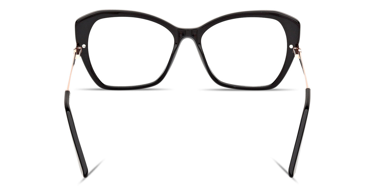 Shop Guess G Motif Cat-Eye Eyeglasses in Black online.