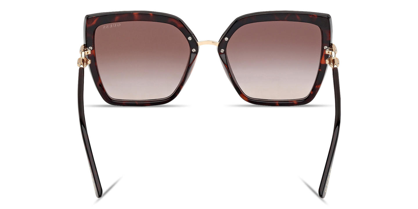 Guess Oversized Cat-Eye Sunglasses in Havana – Product Photo 3