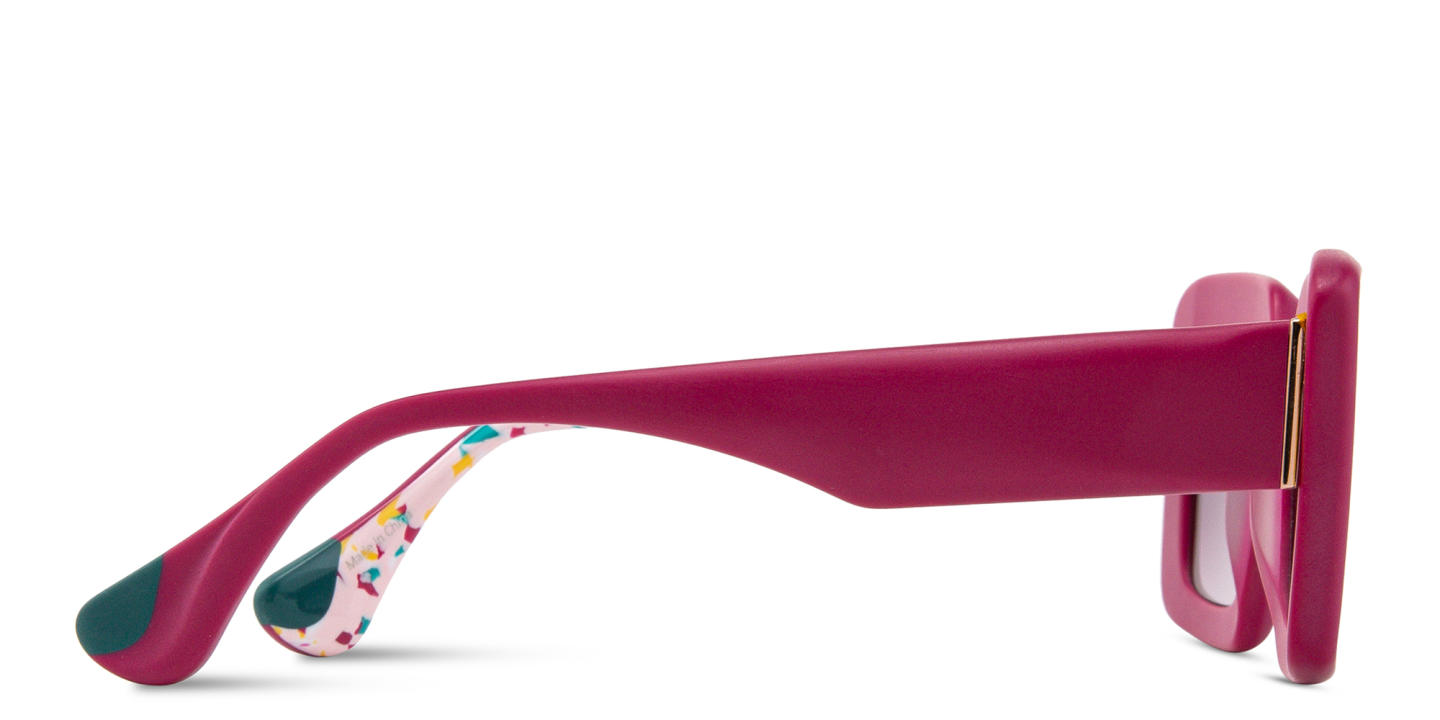 Woodys Stella Limited Edition Square Sunglasses in Pink – Product Photo 2