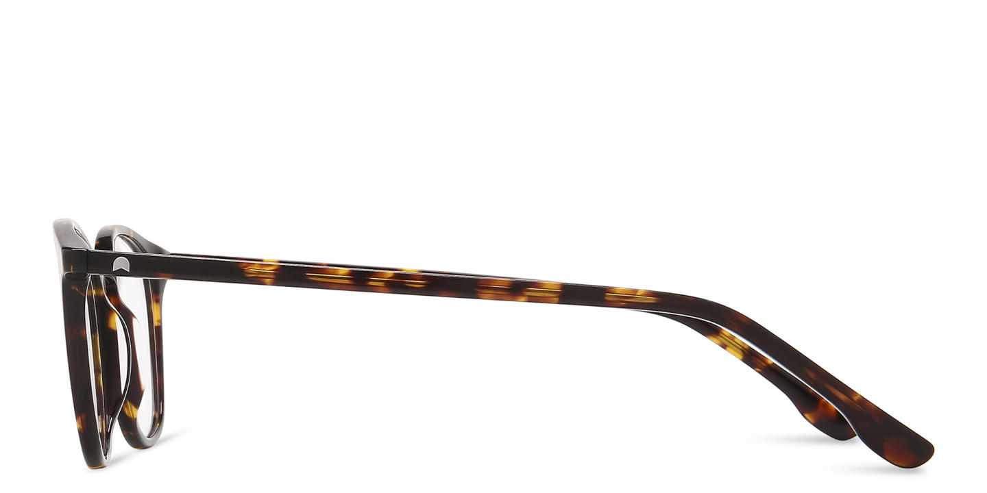 Shop TRICE Unisex Round Eyeglasses with Blue Light Filter in Tortoise online.
