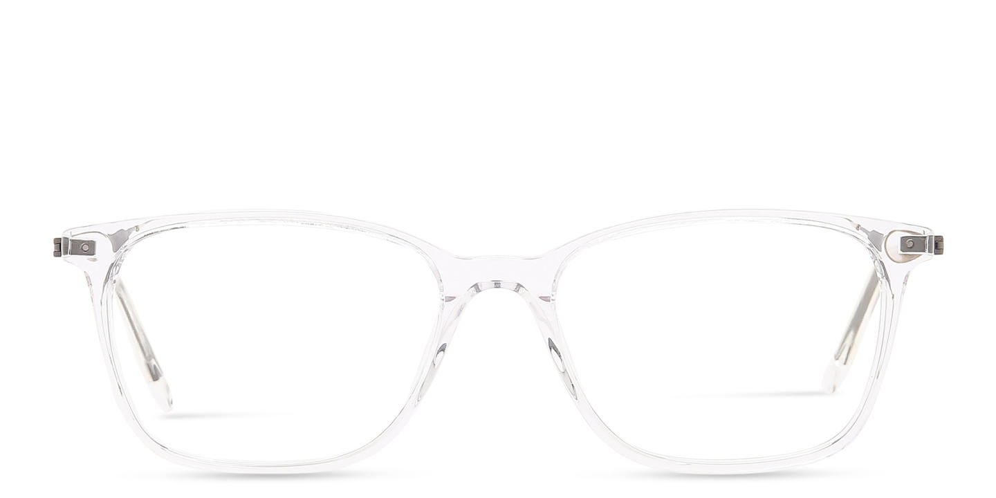 Shop TRICE Square Eyeglasses with Blue Light Filter in Clear online.