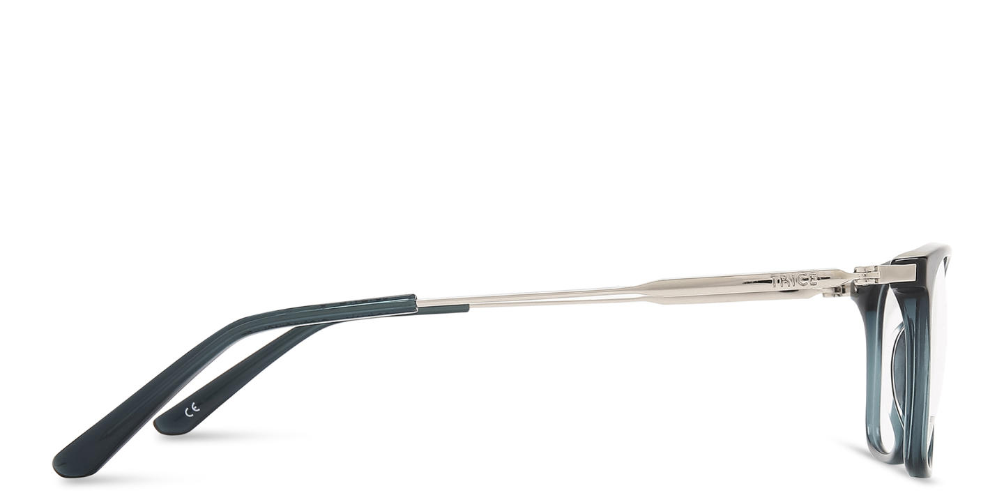 Shop TRICE Square Eyeglasses with Blue Light Filter in Green online.