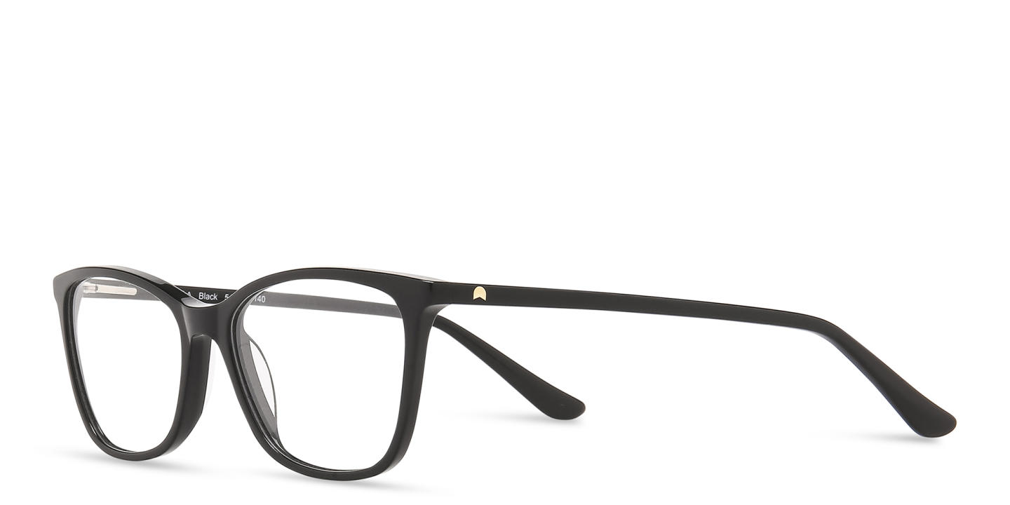 Shop TRICE Cat-Eye Eyeglasses with Blue Light Filter in Black online.