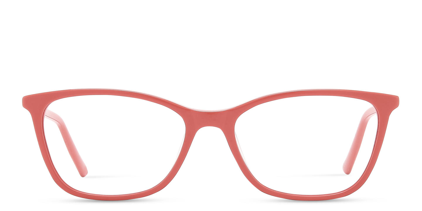 Shop TRICE Cat-Eye Eyeglasses with Blue Light Filter in Red online.
