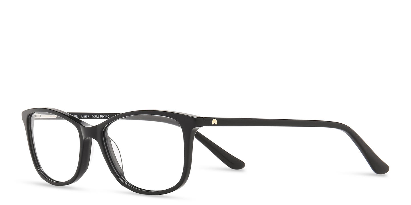 Shop TRICE Cat-Eye Eyeglasses with Blue Light Filter in Black online.
