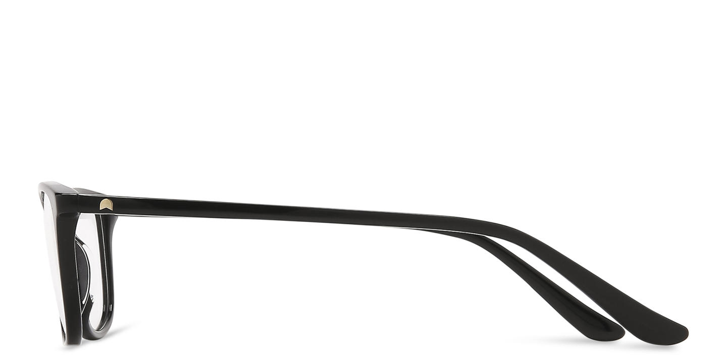 Shop TRICE Cat-Eye Eyeglasses with Blue Light Filter in Black online.