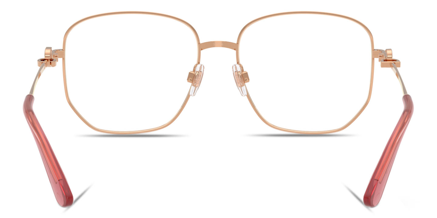 Dolce & Gabbana DNA Wide Panthos Eyeglasses in Rose Gold – Product Photo 3