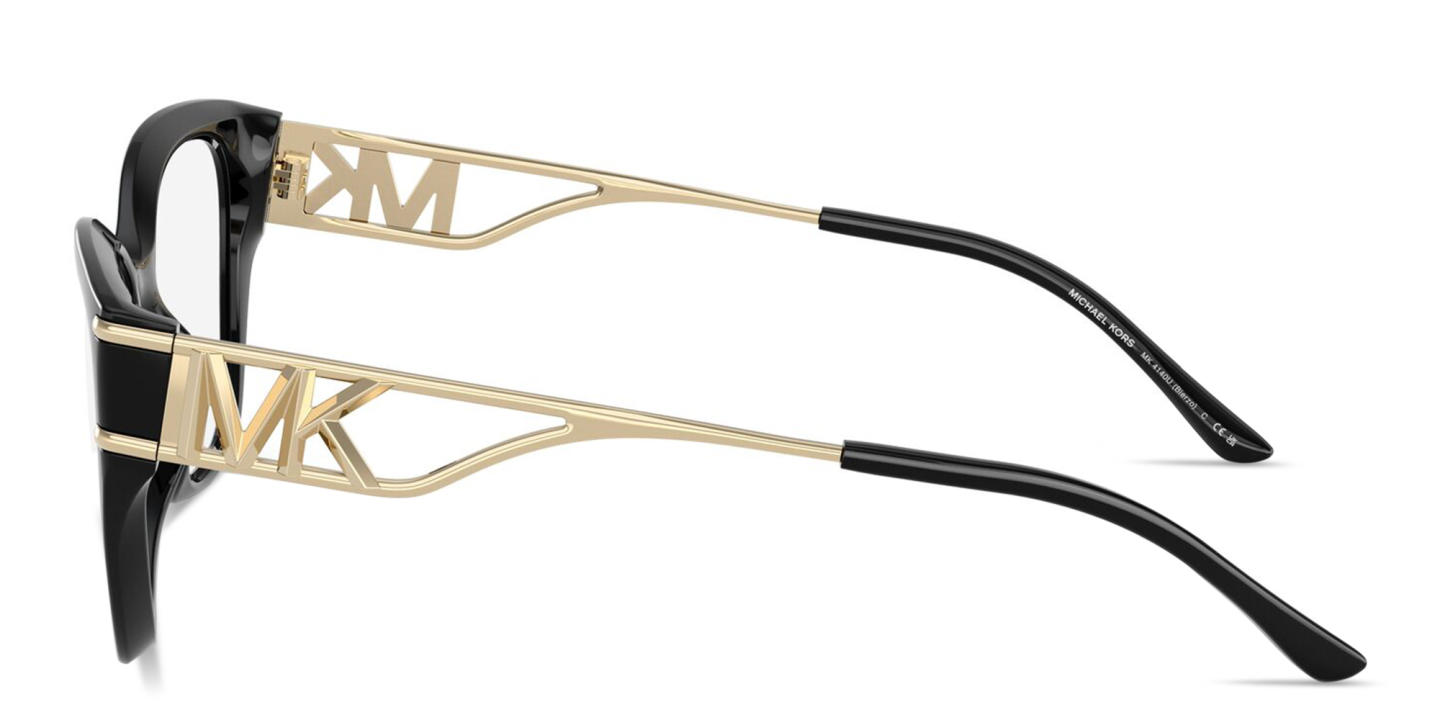 Michael Kors Bierzo Square Eyeglasses in Black – Product Photo 2