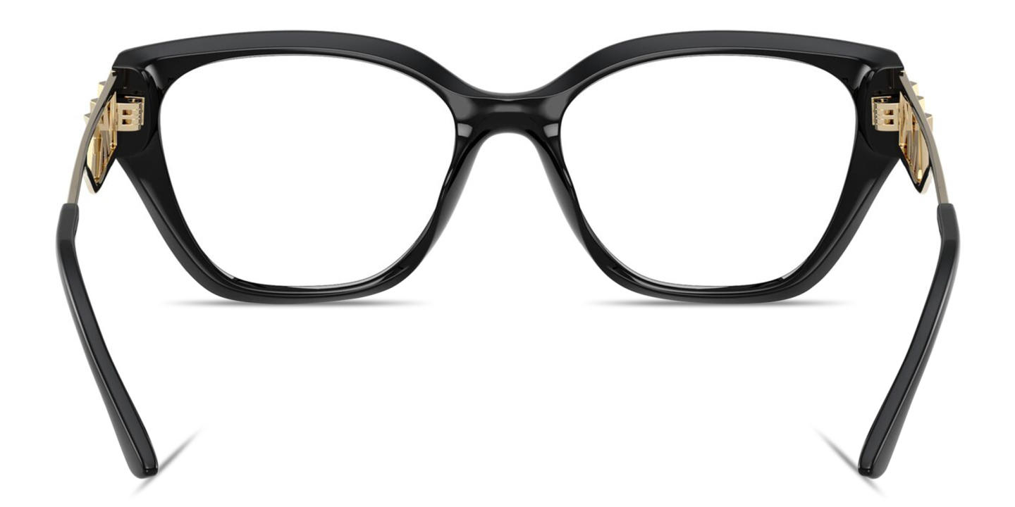 Michael Kors Bierzo Square Eyeglasses in Black – Product Photo 3