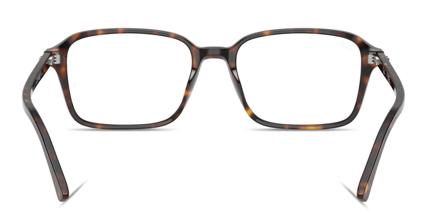 Shop Ray-Ban Raimond Optics Unisex Square Eyeglasses in Havana online.