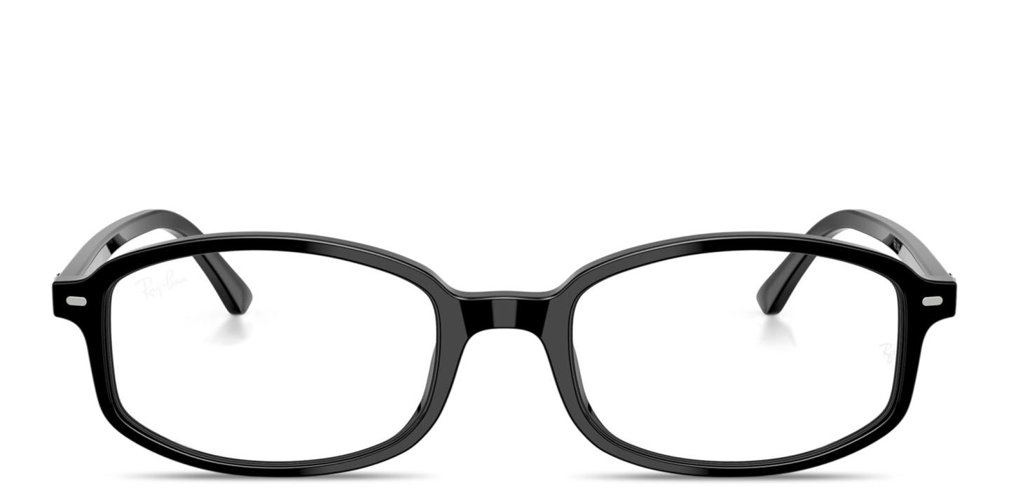 Ray-Ban Sam Optics Unisex Irregular Eyeglasses in Black – Product Photo 0