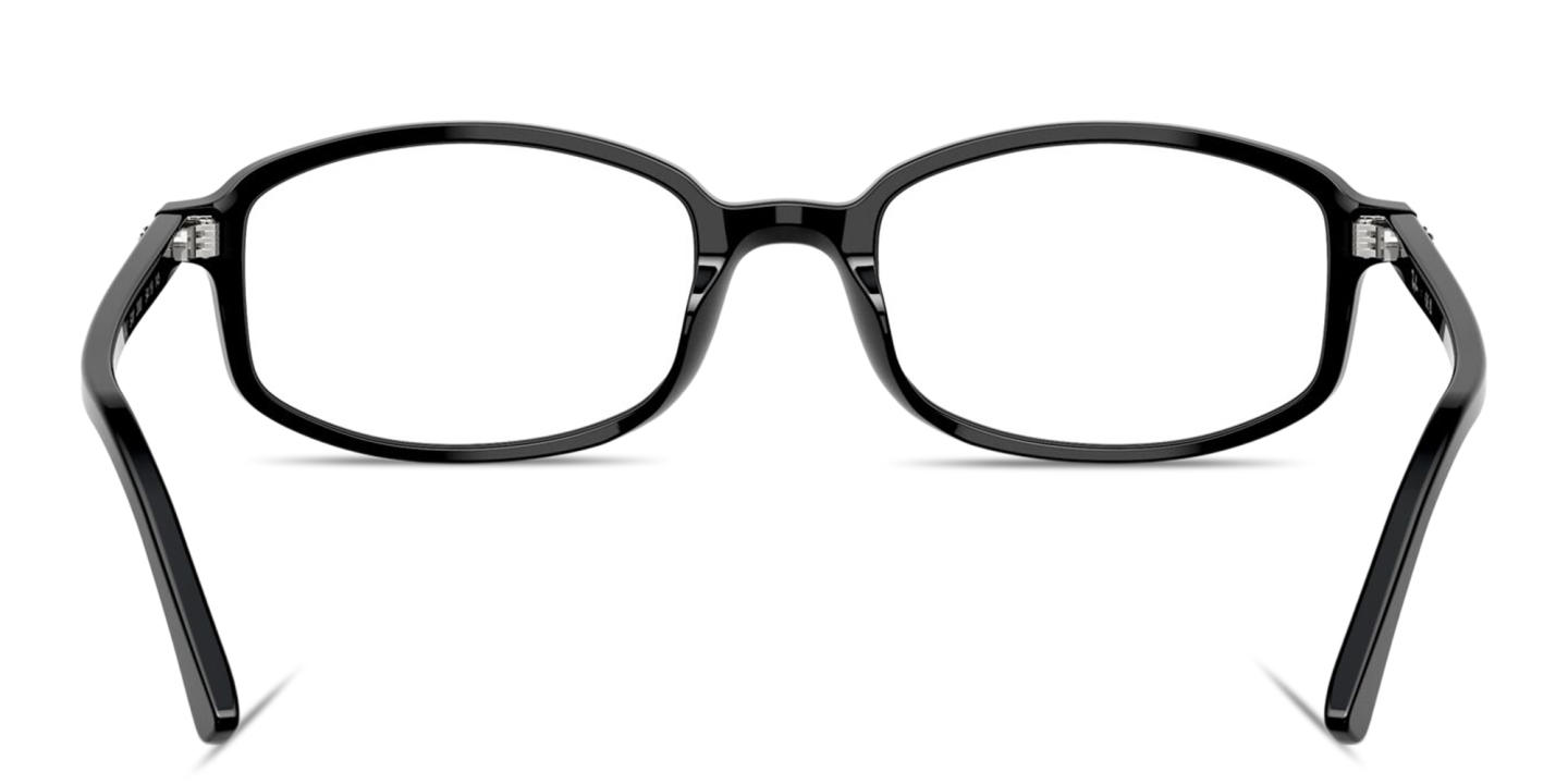 Ray-Ban Sam Optics Unisex Irregular Eyeglasses in Black – Product Photo 3