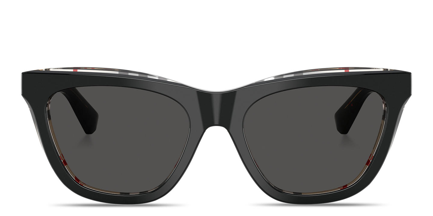BURBERRY The Essentials Cat in Top Black On Vintage Check – Product Photo 0