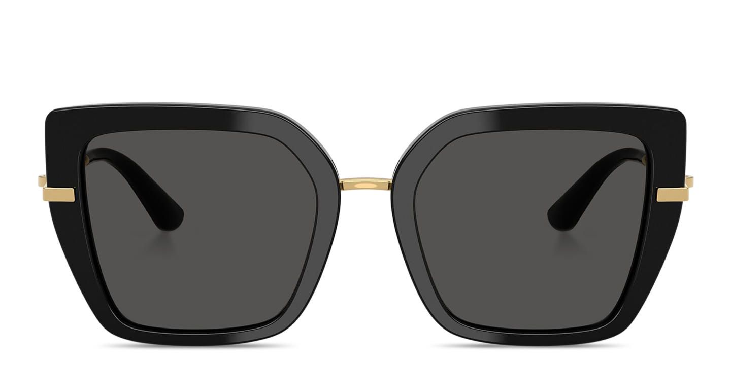 Dolce & Gabbana DG Motif Butterfly Sunglasses in Black – Product Photo 0