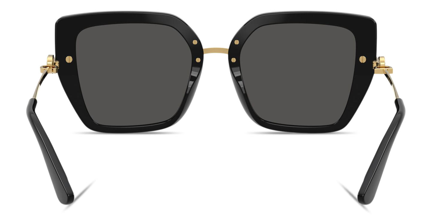 Dolce & Gabbana DG Motif Butterfly Sunglasses in Black – Product Photo 3
