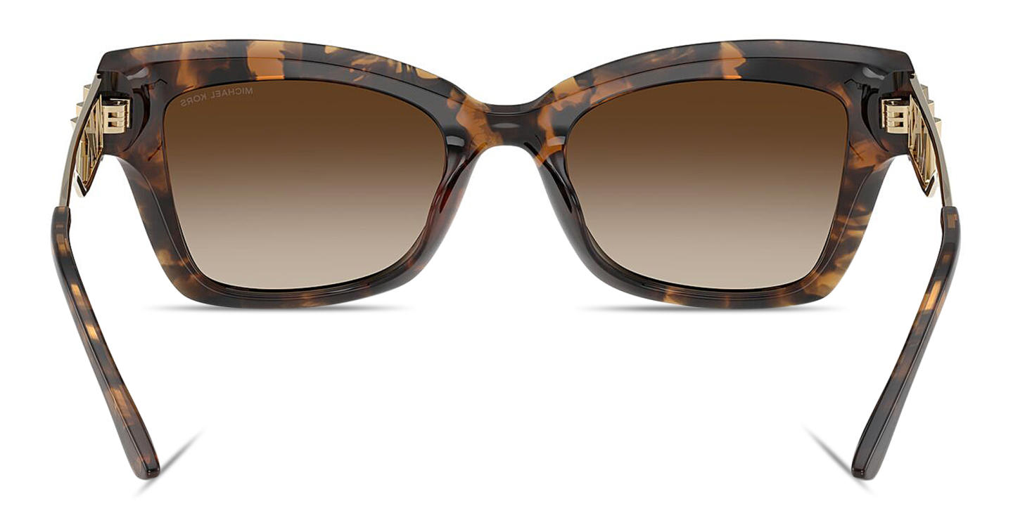 Shop Michael Kors Cantabria Square Sunglasses in Tortoise online.