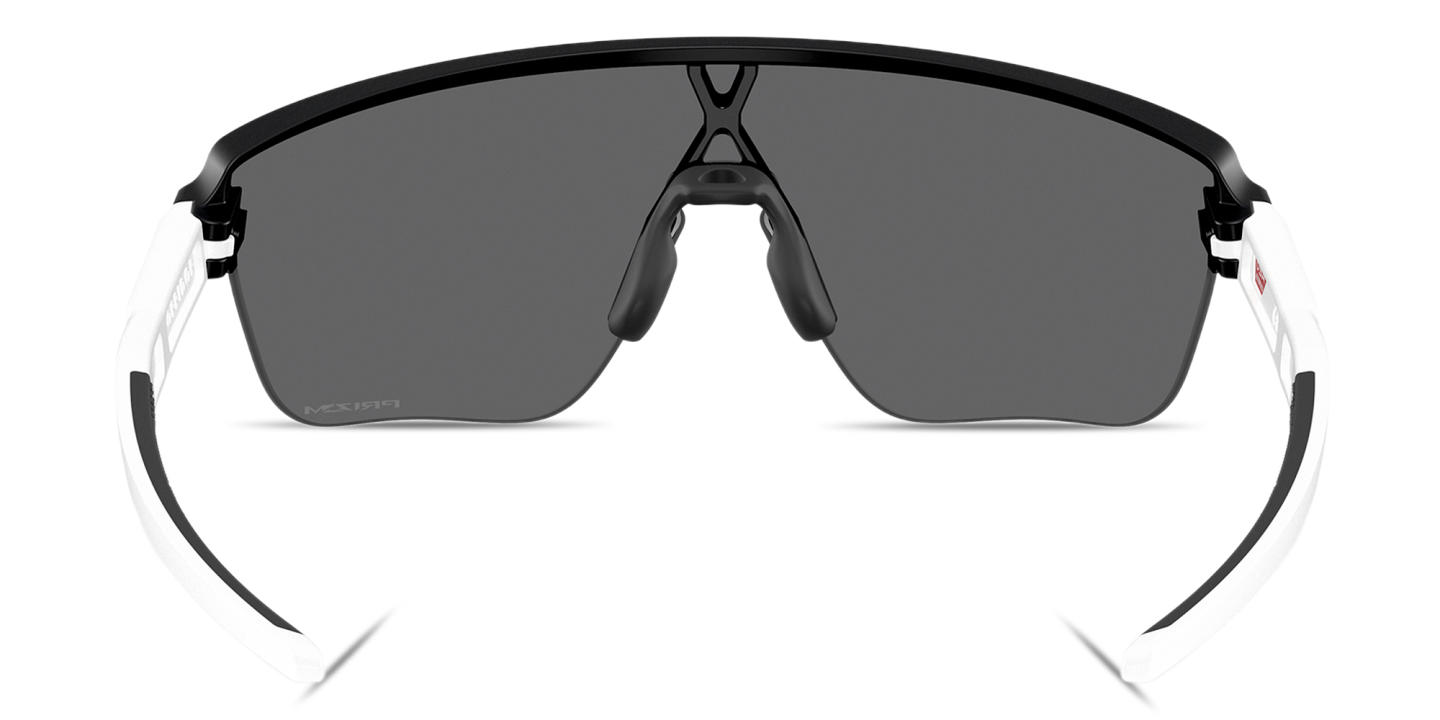 Oakley Corridor SQ Half-Rim Rectangle Sunglasses in Black – Product Photo 3