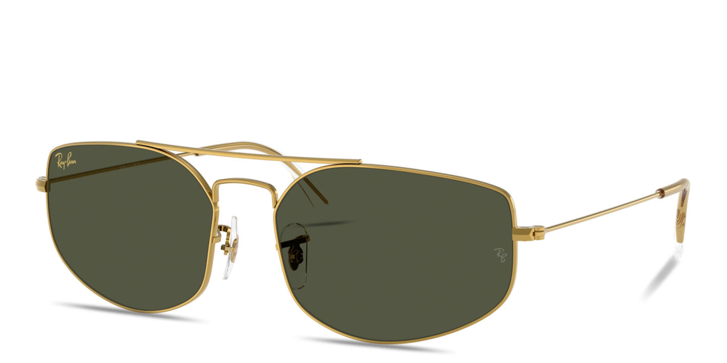 Ray-Ban Explorer 5 Unisex Irregular Sunglasses in Legend Gold – Product Photo 1