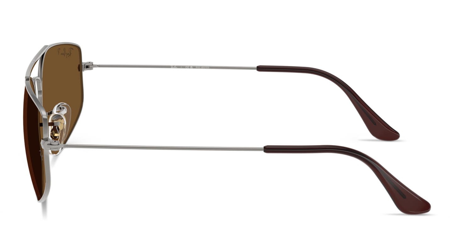 Ray-Ban Explorer 5 Unisex Irregular Sunglasses in Gunmetal – Product Photo 2