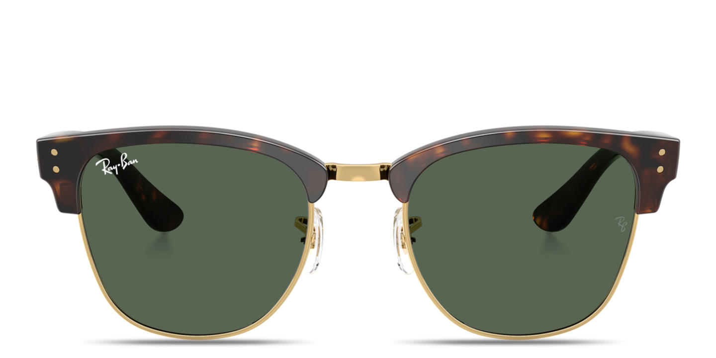 Ray-Ban Clubmaster Reverse Unisex Square Sunglasses in Havana – Product Photo 0