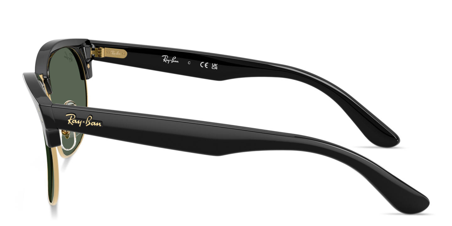 Shop Ray-Ban Clubmaster Reverse Unisex Square Sunglasses in Black Ok Arista online.