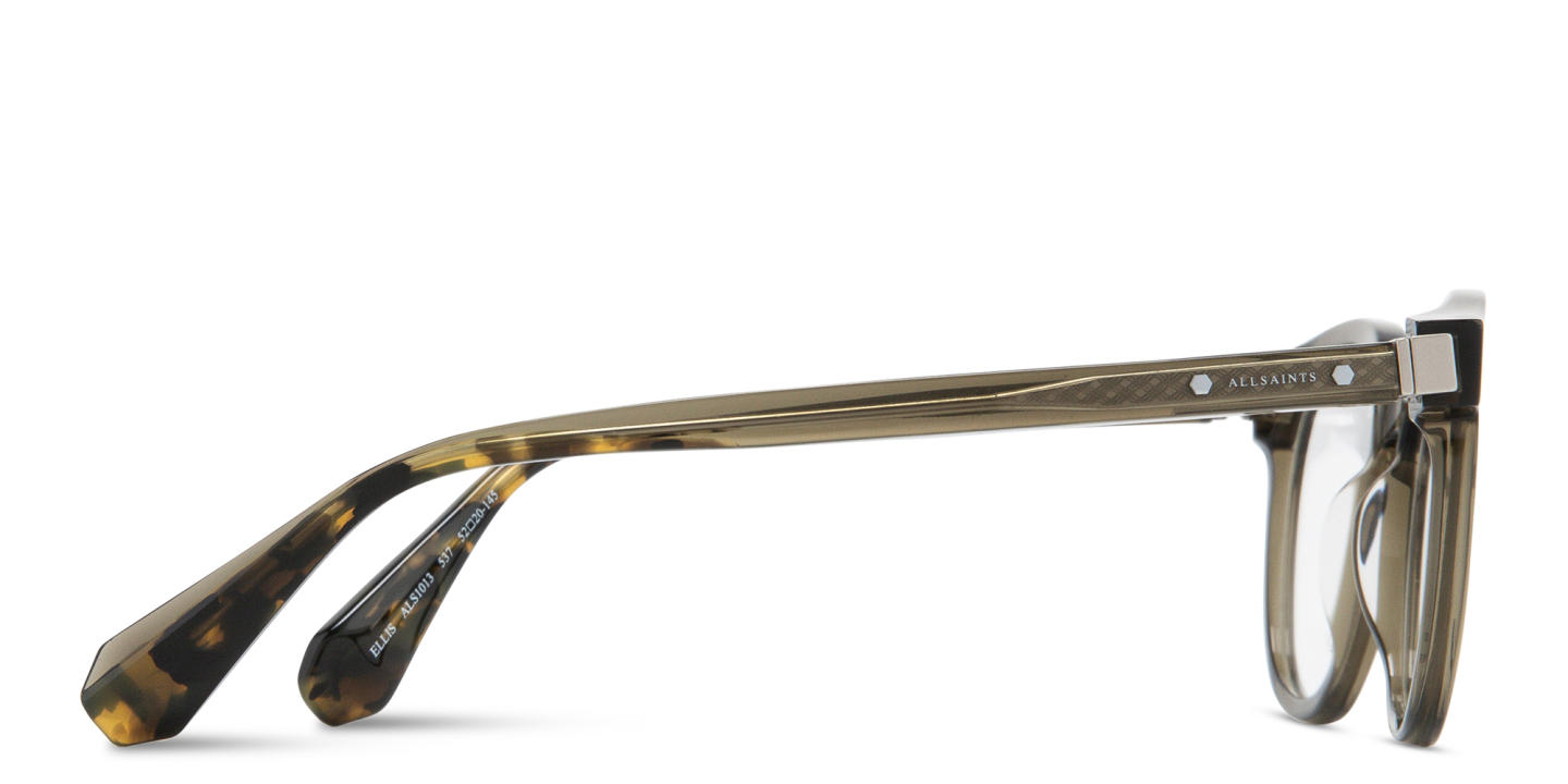 ALL SAINTS Ellis Round Eyeglasses in Transparent Green – Product Photo 2