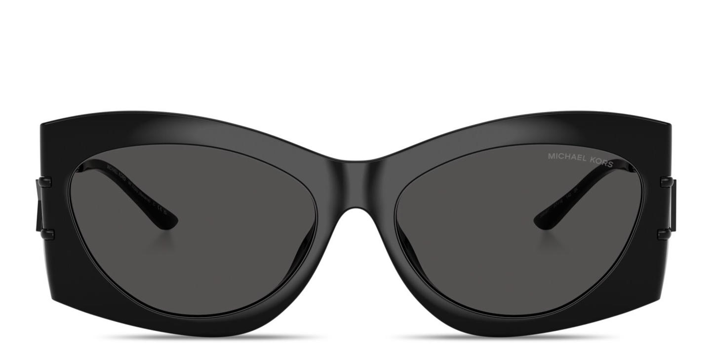 Michael Kors Navarra Irregular Sunglasses in Black – Product Photo 0