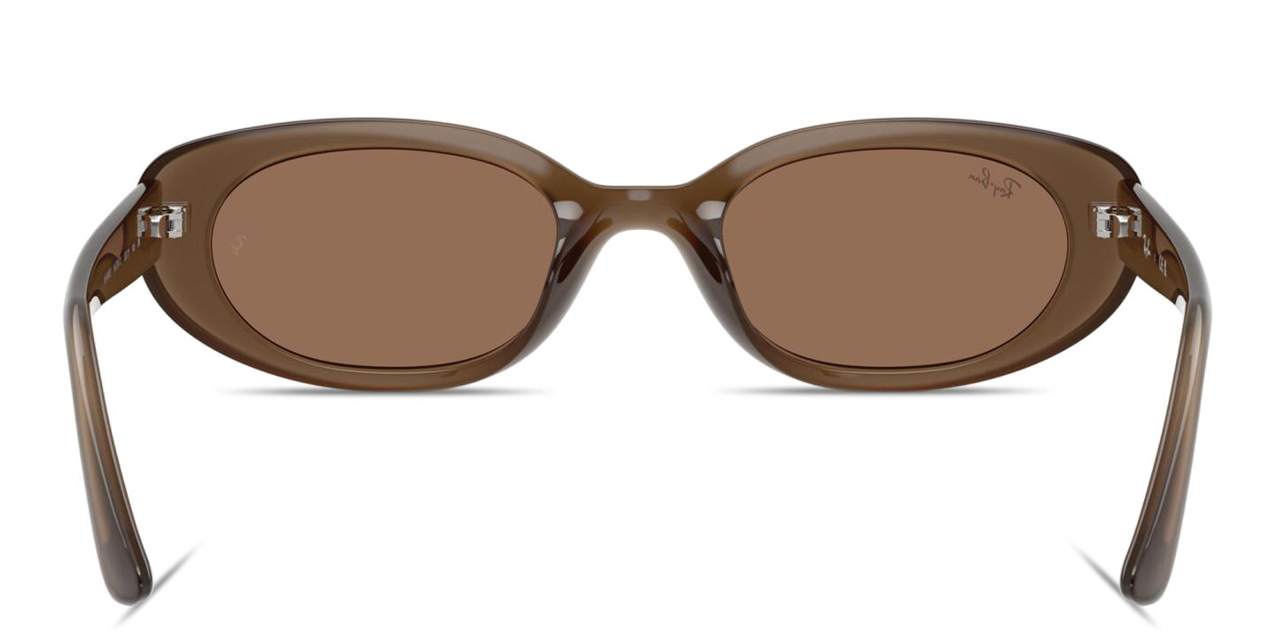 Ray-Ban Bio-Based Unisex Pillow Sunglasses in Shiny Opal Brown – Product Photo 3