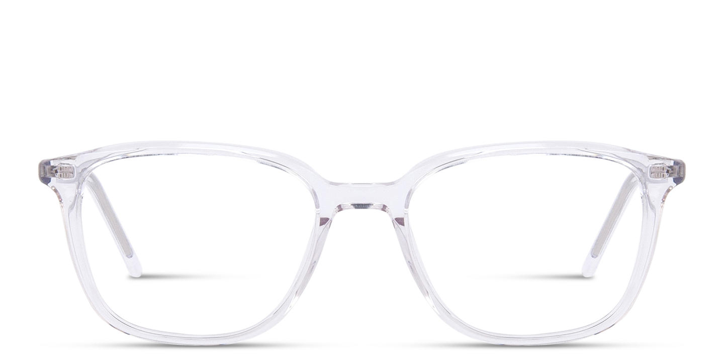 TRICE Logo Square Eyeglasses in Clear – Product Photo 0