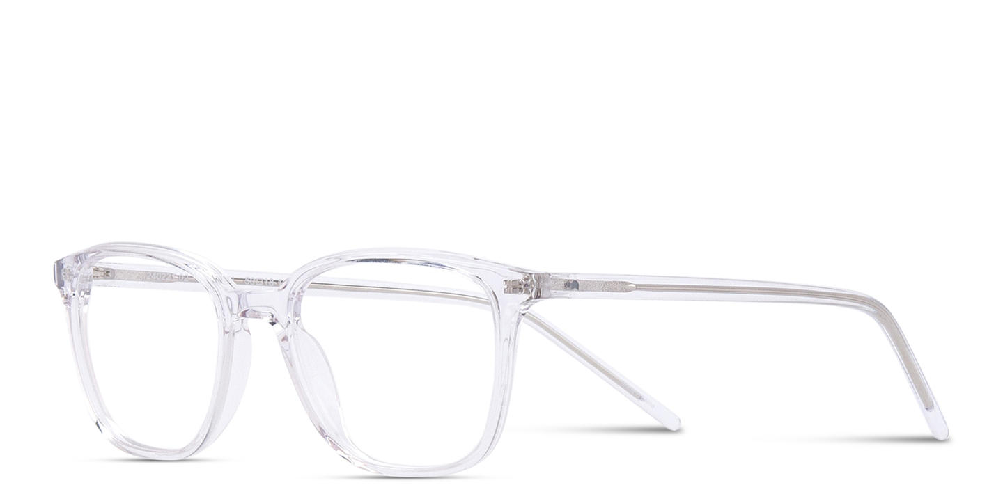 Shop TRICE Logo Square Eyeglasses in Clear online.