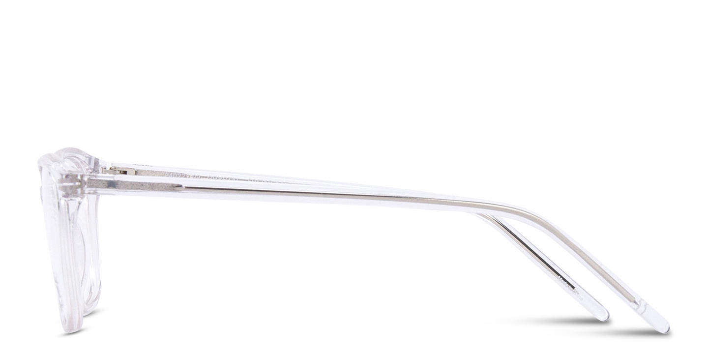 TRICE Logo Square Eyeglasses in Clear – Product Photo 3