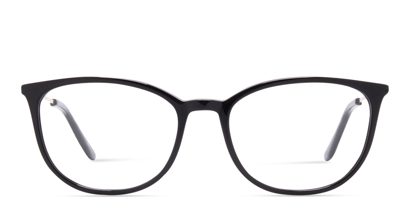 TRICE Logo Cat-Eye Eyeglasses in Black – Product Photo 0