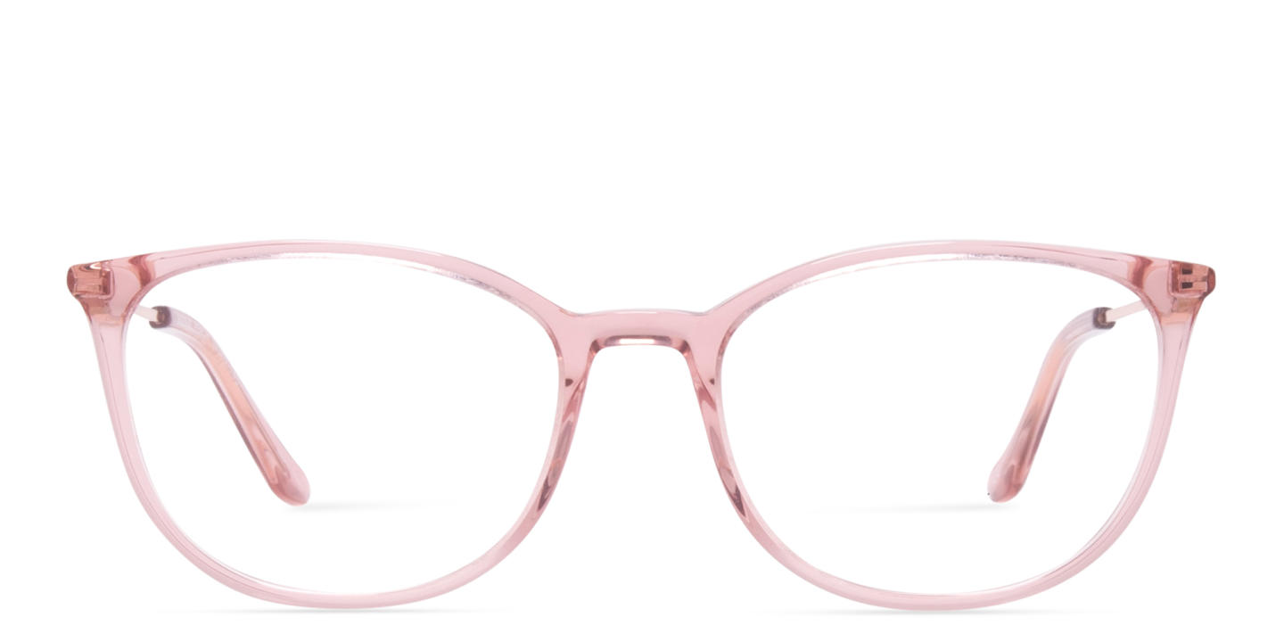 TRICE Logo Cat-Eye Eyeglasses in Orange – Product Photo 0