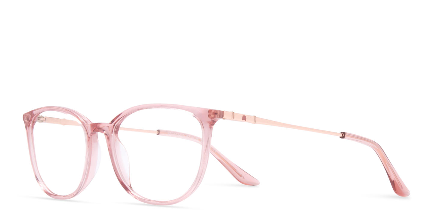 TRICE Logo Cat-Eye Eyeglasses in Orange – Product Photo 1