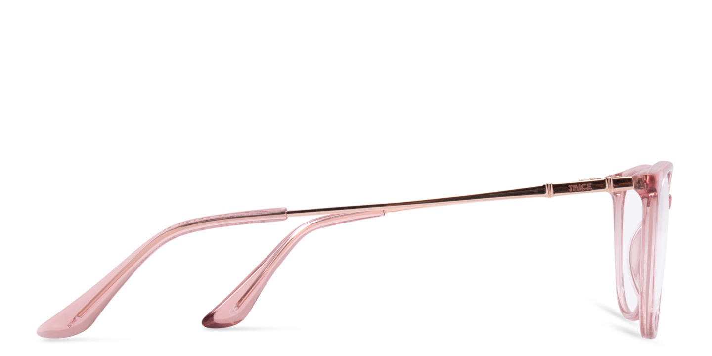 TRICE Logo Cat-Eye Eyeglasses in Orange – Product Photo 2