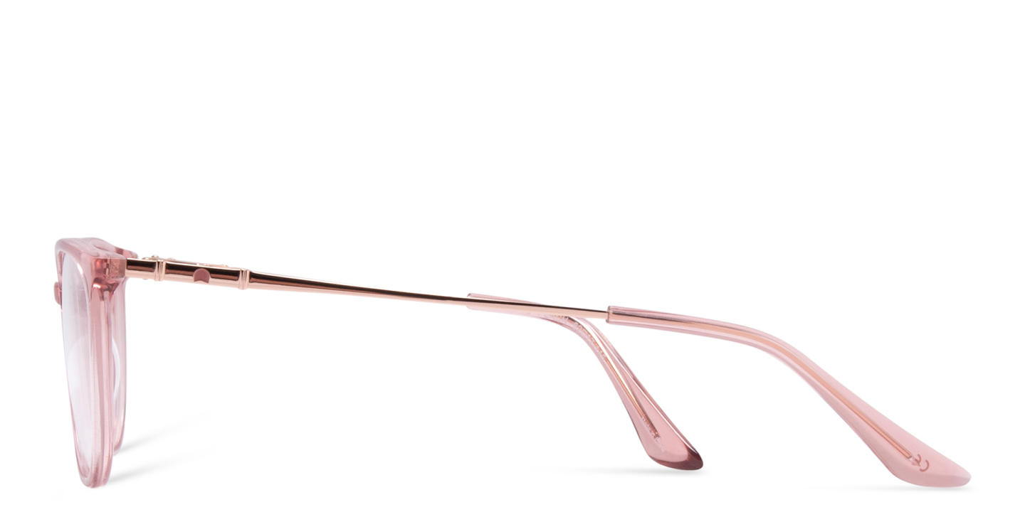 TRICE Logo Cat-Eye Eyeglasses in Orange – Product Photo 3