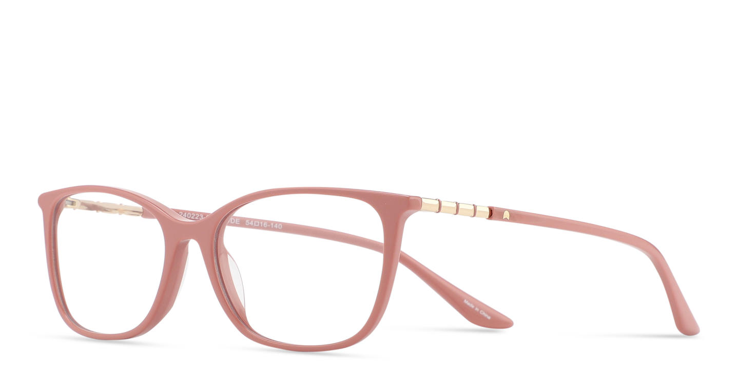 Shop TRICE Logo Cat-Eye Eyeglasses in Nude online.