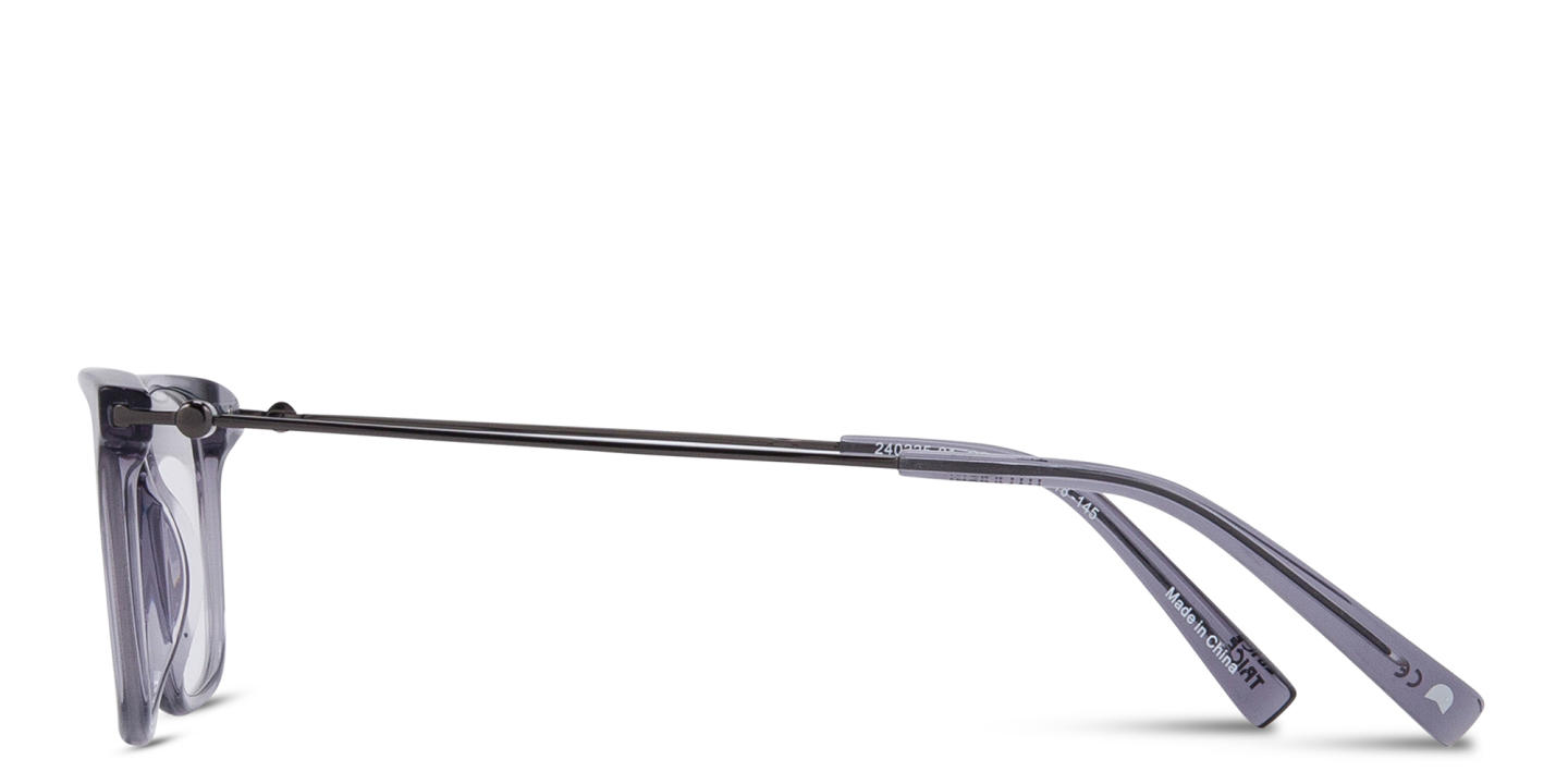 TRICE Logo Rectangle Eyeglasses in Grey – Product Photo 3