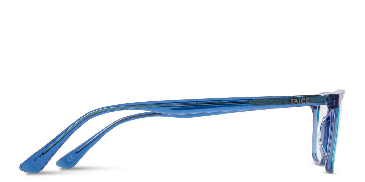 Shop TRICE Kids Rectangle Eyeglasses in Blue online.
