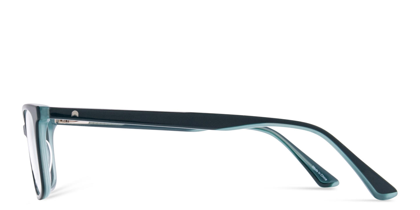 Shop TRICE Kids Rectangle Eyeglasses in Green online.