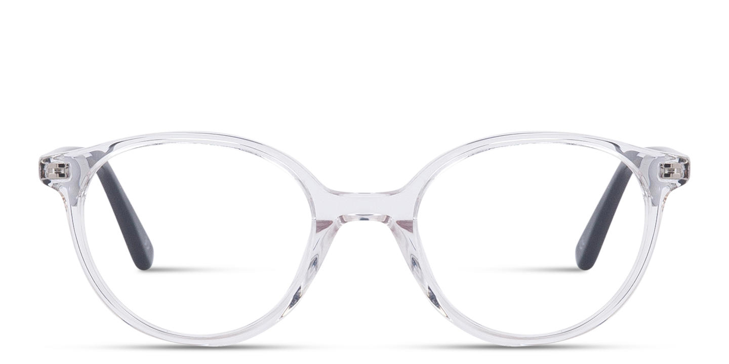 TRICE Kids Round Eyeglasses in Clear – Product Photo 0