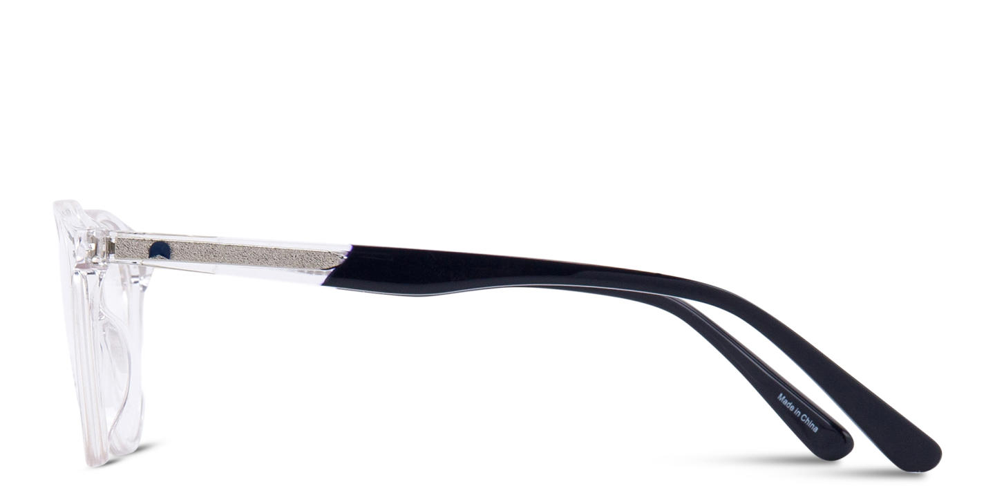 TRICE Kids Round Eyeglasses in Clear – Product Photo 3