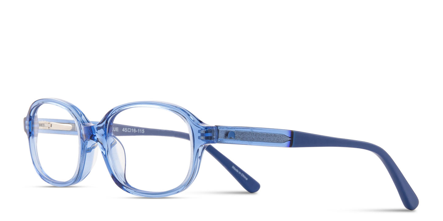 Shop TRICE Kids Rectangle Eyeglasses in Blue online.